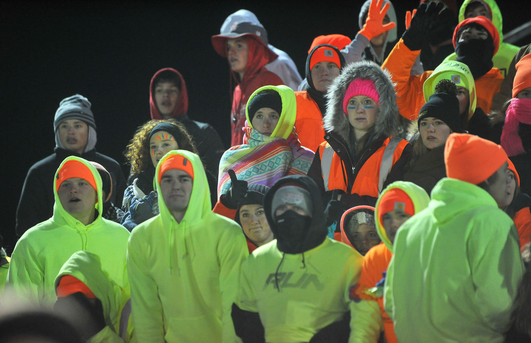 Class 3A second round football